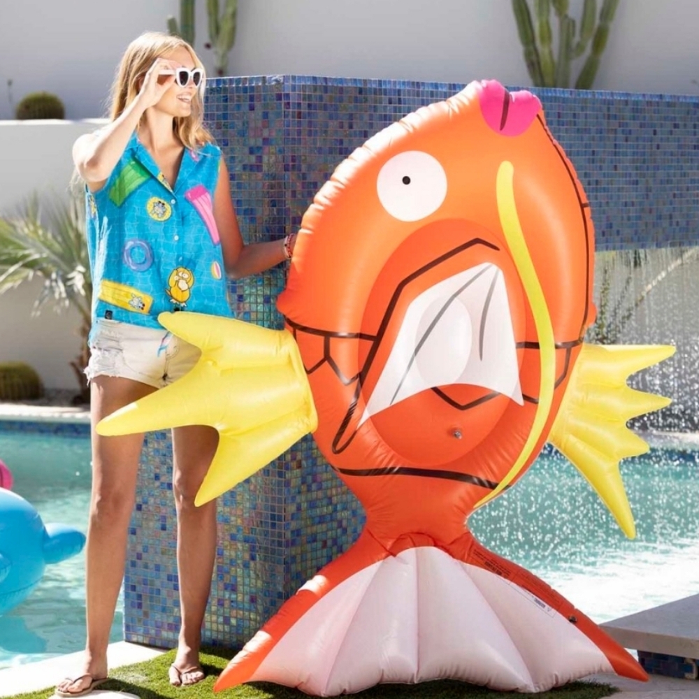Pokemon Center Magikarp Pool Float, Weight Capacity 220lb